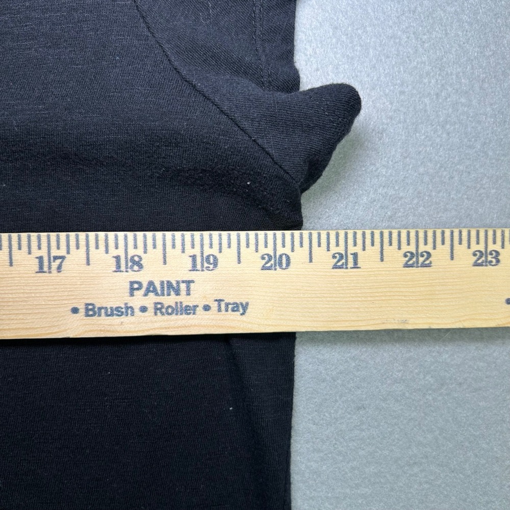 Old Navy T-Shirt Women XL Black V-Neck Short Sleeve Casual‎ Top - Picture 3 of 6